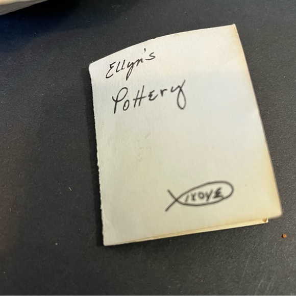 Studio Art Pottery Leaves Earthtone Soap Candy Dish Spoon Rest Ash Tray Accent - Picture 6 of 9